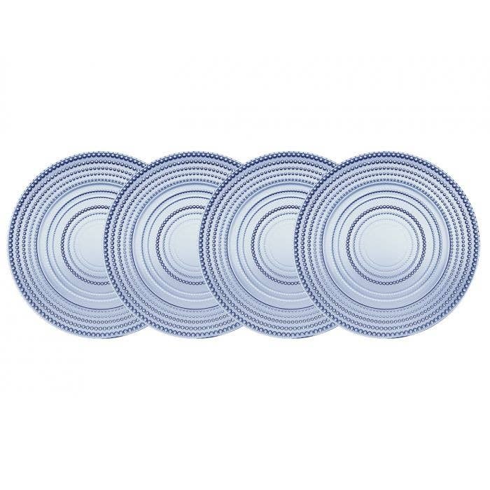 Salad Plates Bluetiful - set of 4